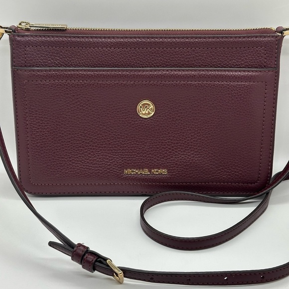 Michael Kors Handbags - Michael Kors Burgundy Crossbody Bag